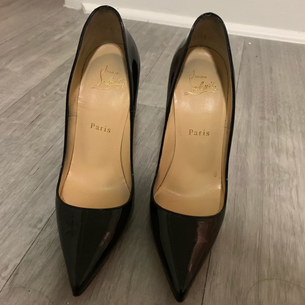Christian Louboutin So Kate Black Heels 6.5 36.5